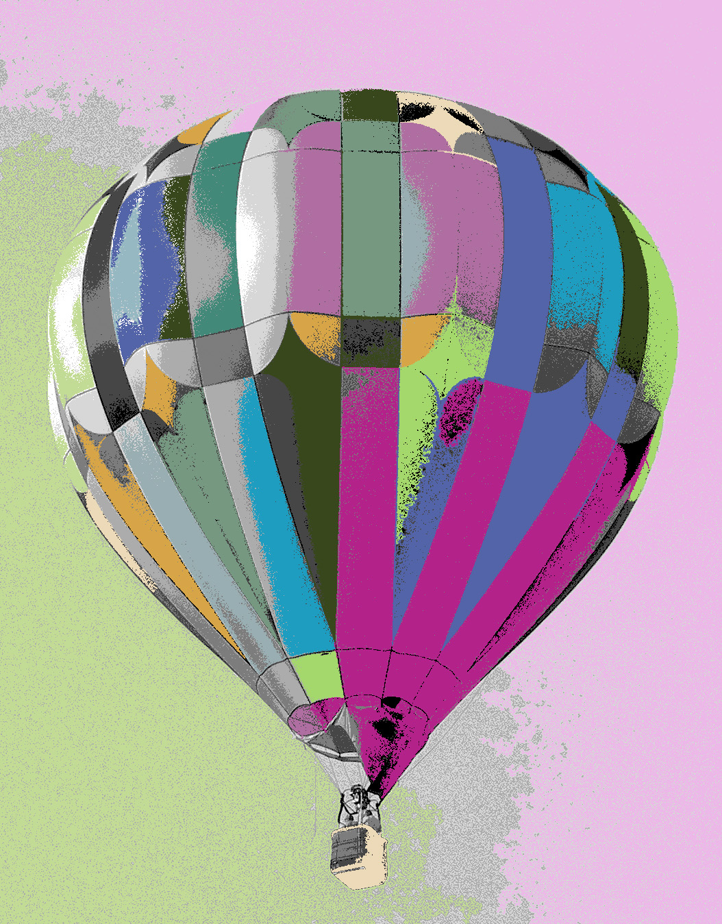 Contiguous Colors digital artwork